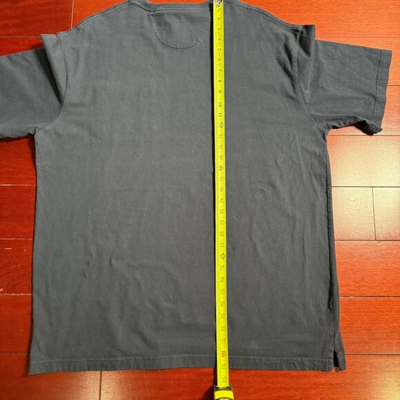 Duluth Trading Co 2 PACK Longtail XL Black Navy 100% Cotton Long Sleeve Shirt - Picture 8 of 8